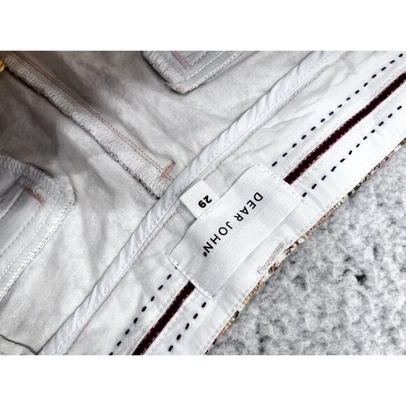 Women's Dear John Reptile Earthy Tone Hampton Short Shorts Size 29 - Picture 7 of 10